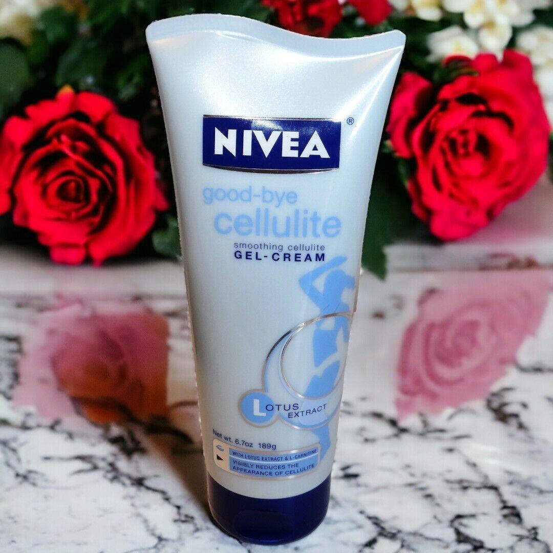 Nivea Goodbye Cellulite Smoothing Gel-cream with Lotus Extract 6.7oz Vhtf