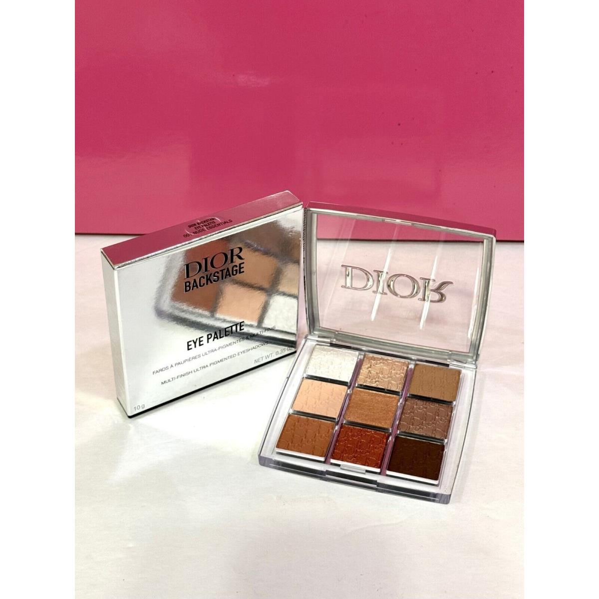 Dior Backstage Eye Palette 0.35 oz./10 g. Full Size - Choose Shade 001 Nude Essentials