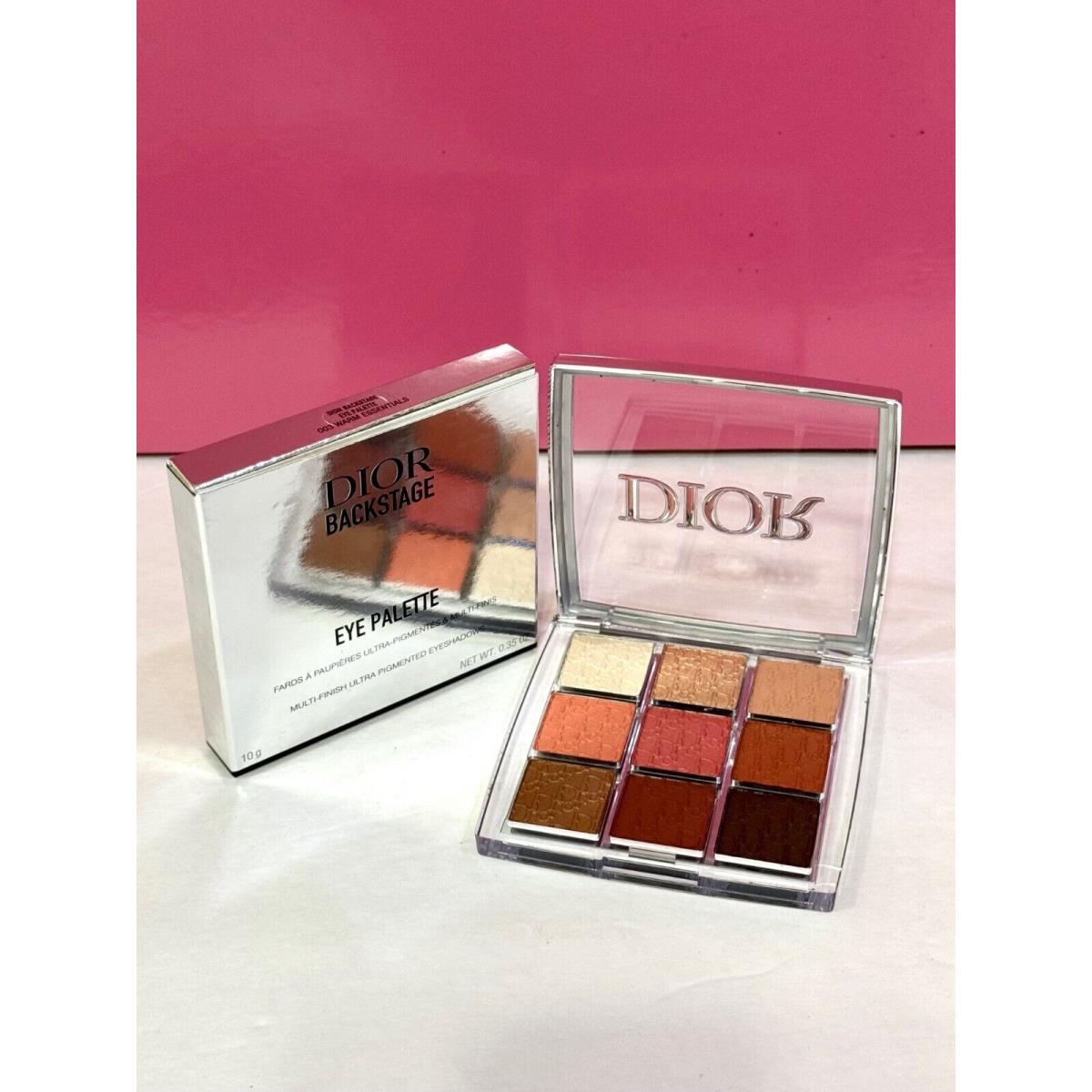 Dior Backstage Eye Palette 0.35 oz./10 g. Full Size - Choose Shade 003 Warm Essentials