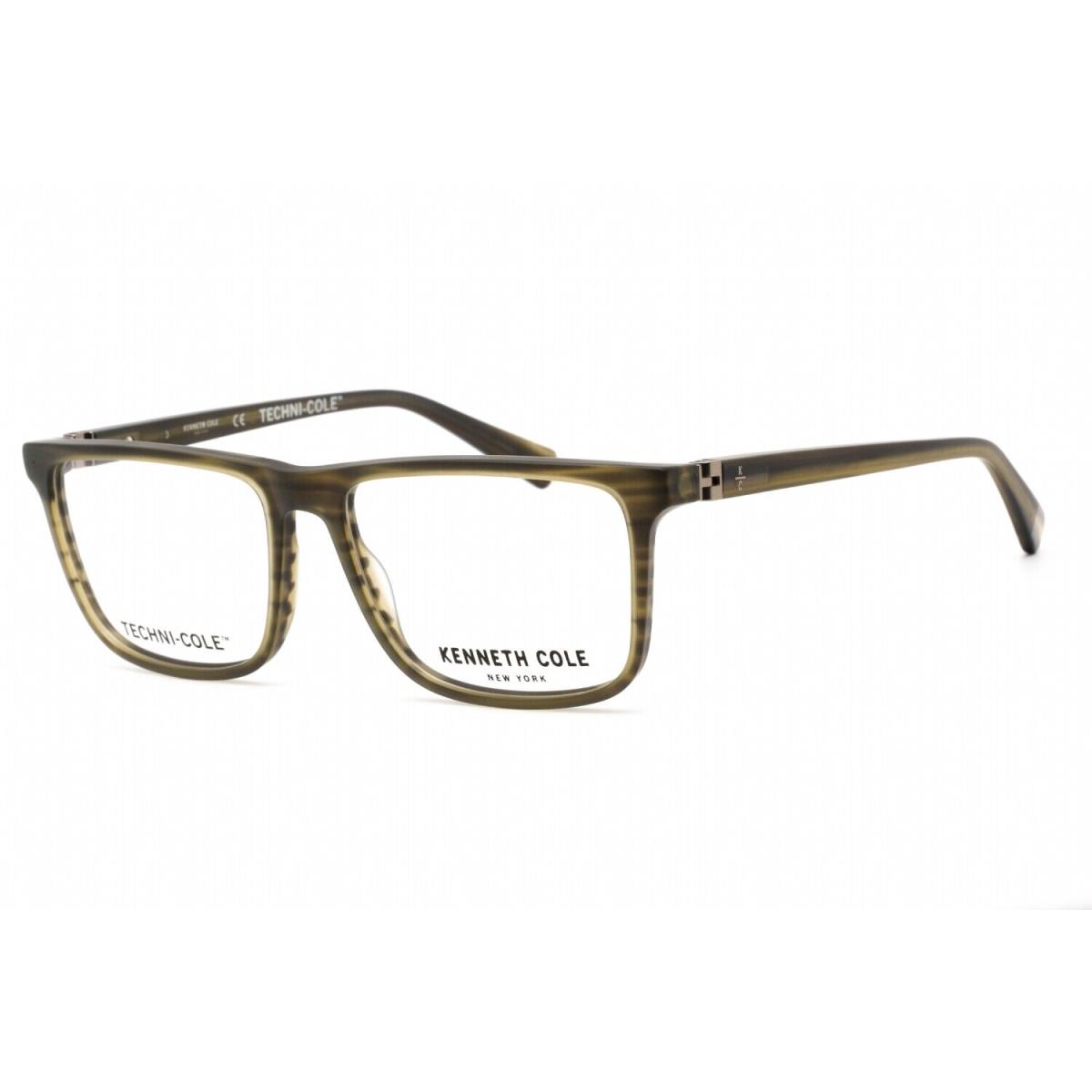 New Kenneth Cole New York KC0337-097 Matte Dark Green Eyeglasses