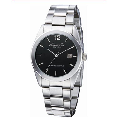 Kenneth Cole New York All Stainless Steel Watch Big Face KC3180