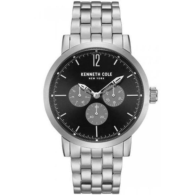 Men`s Kenneth Cole York Dress Sport Multifunction Steel Watch KC50395001