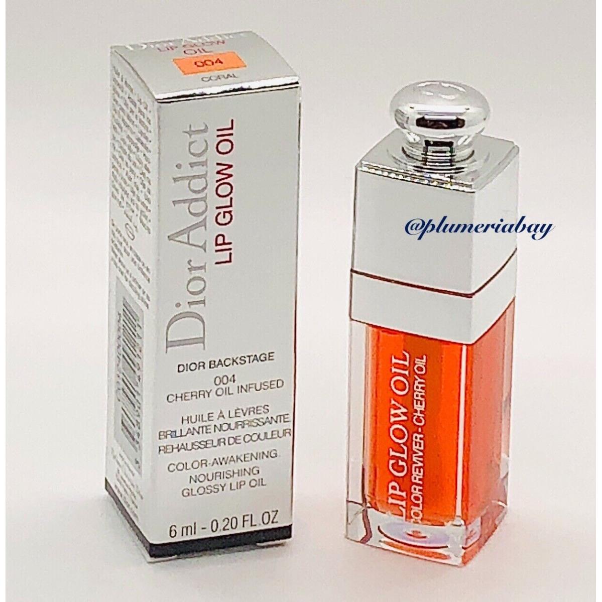 Dior Addict Lip Glow Oil 004 Coral Size 6mL 0.2oz Color-awakening