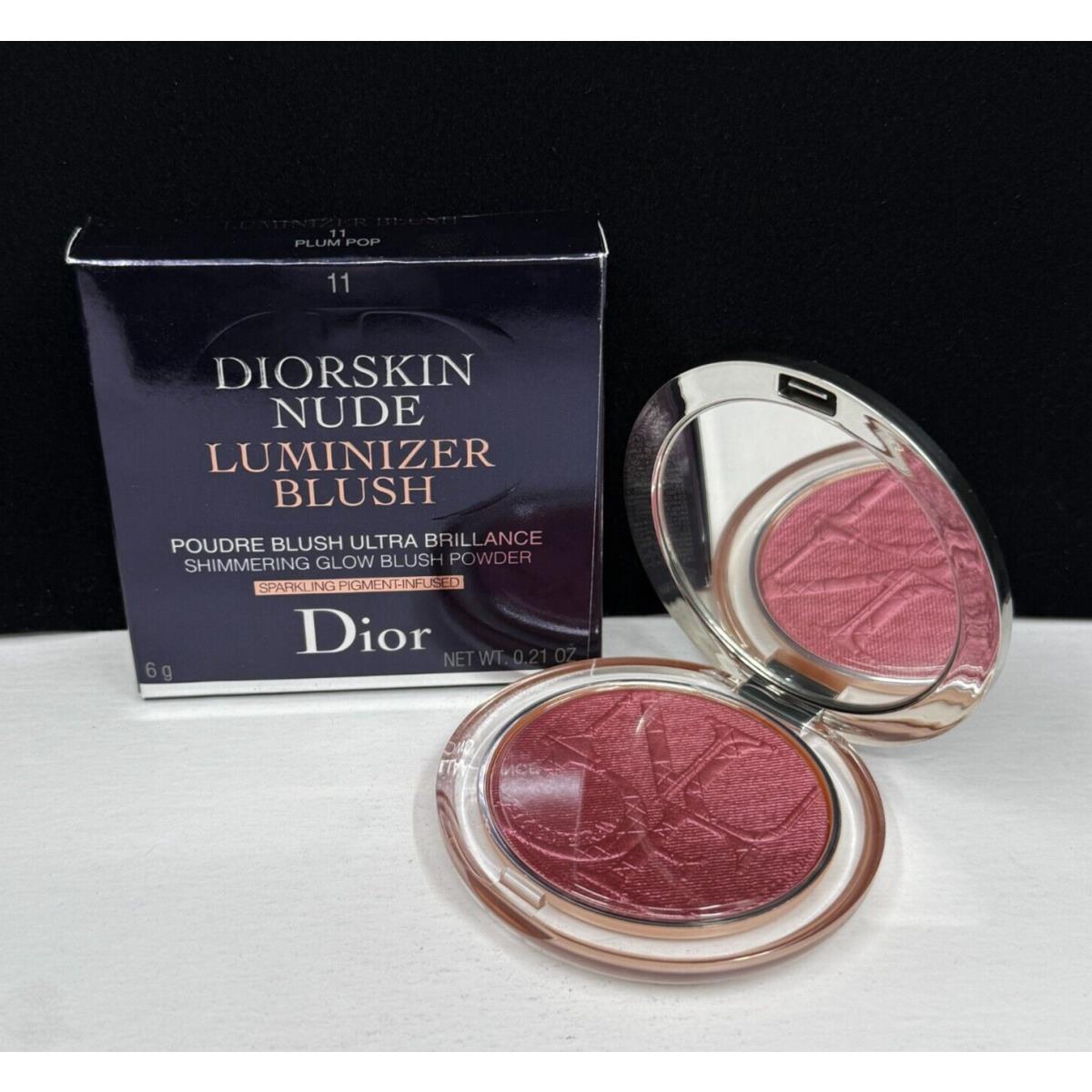 Dior Diorskin Luminizer Shimmer Glow Powder 11 Plum Pop 6g 0.21 oz