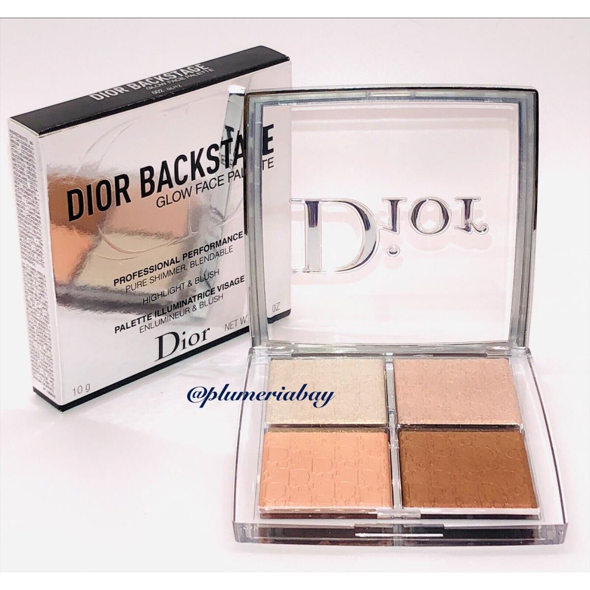 Dior Backstage Glow Face Palette 002 Glitz