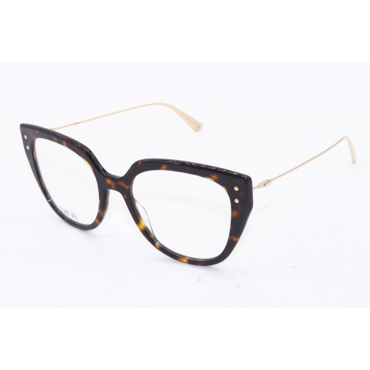 Christian Dior Missdioro B4I 2200 Havana Gold Eyeglasses 53-19