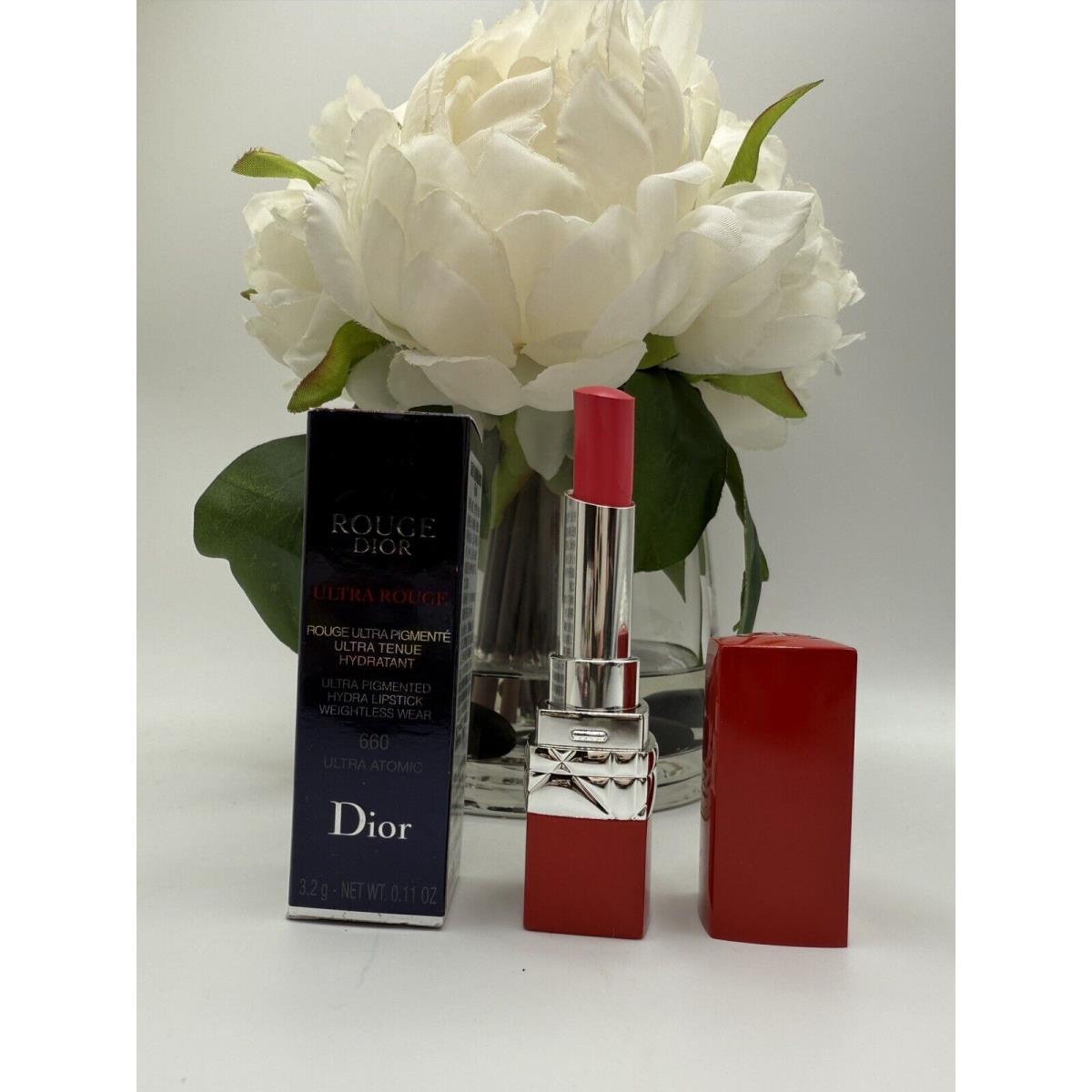 Christian Dior Ultra Rouge Lipstick 660 Ultra Atomic 3.2g / .11oz