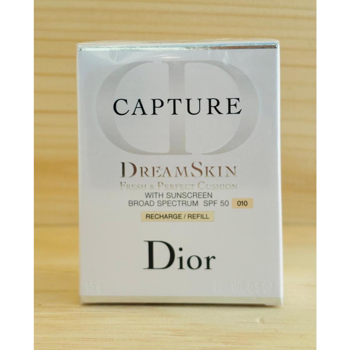 Dior Capture Dream Skin Fresh Perfect Cushion Spf 50 010 0.5oz/15g Refill