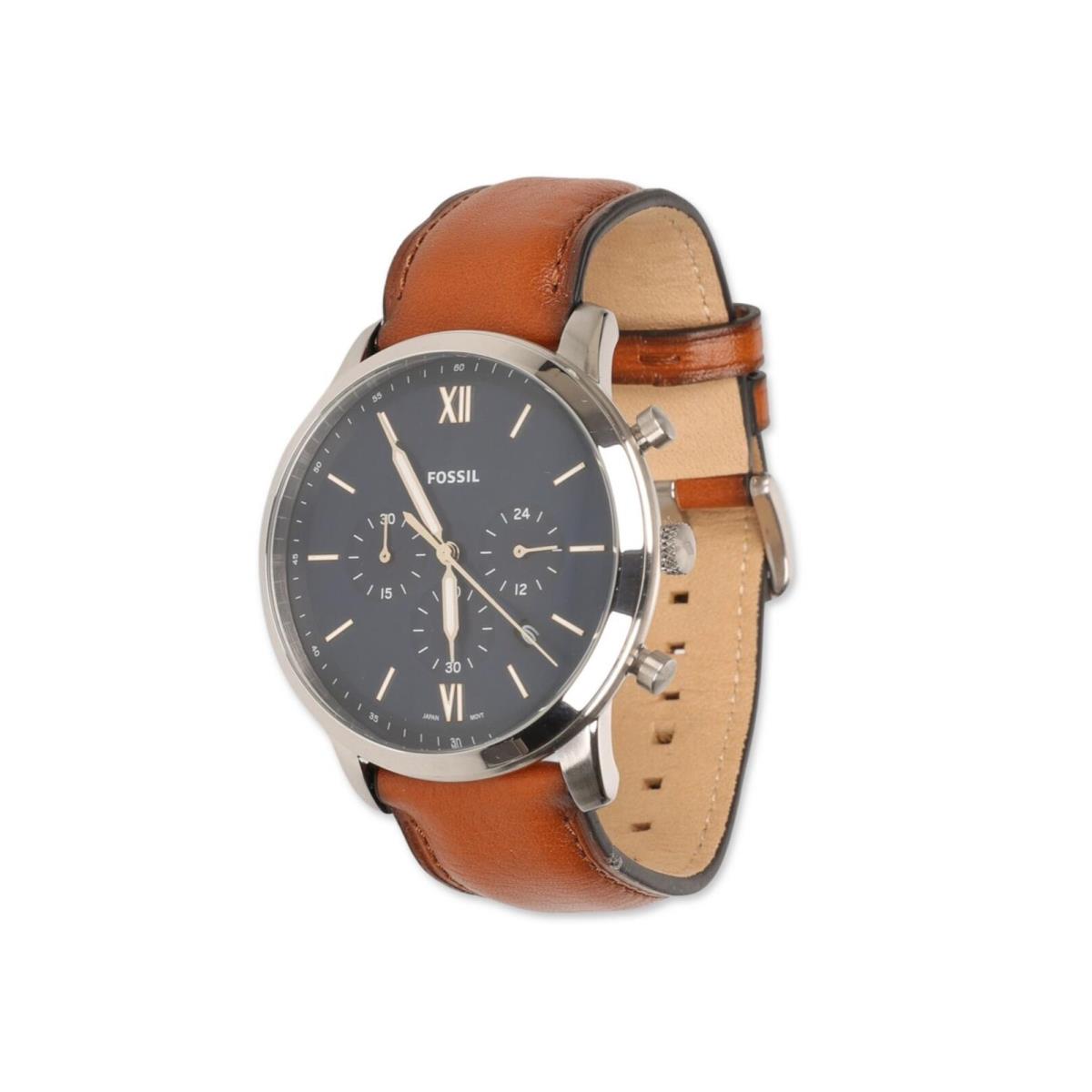 Fossil 302505 Men`s Neutra Quartz Stainless Steel and Leather Chronograph Watch