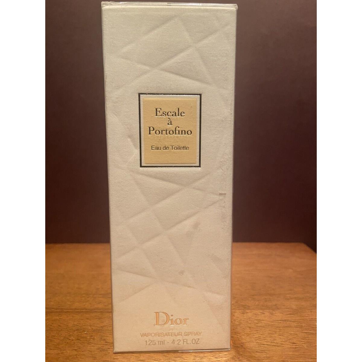 Escale a Portofino by Dior 4.2 OZ / 125 ml Eau de Toilette Spray Box Rare