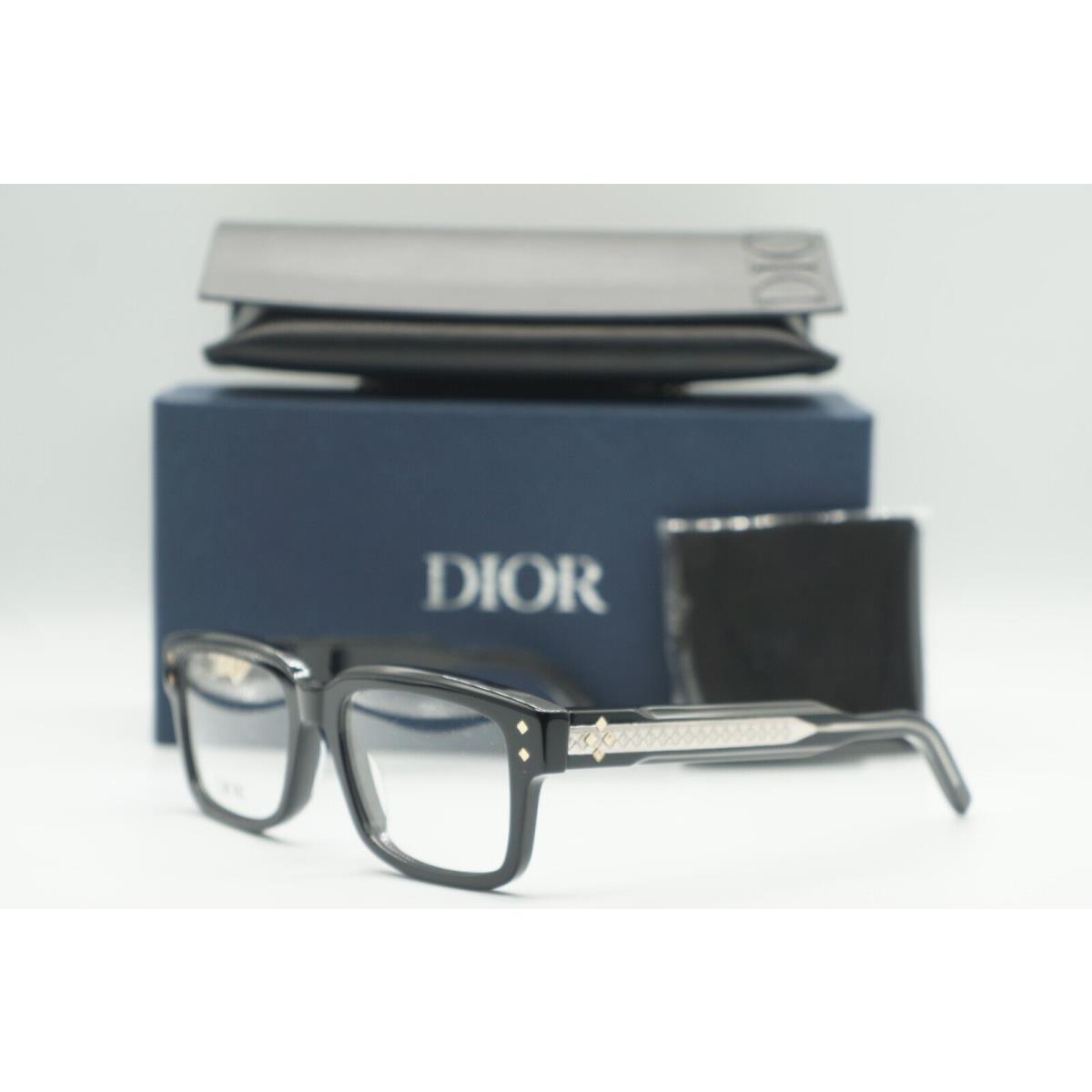 Christian Dior CD Diamondo S8I 1000 Black Crystal Eyeglasses 53-18