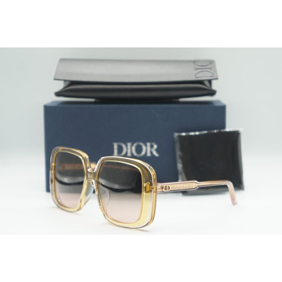 Christian Dior Diorhighlight S3F 66F2 Yellow Sunglasses 56-17