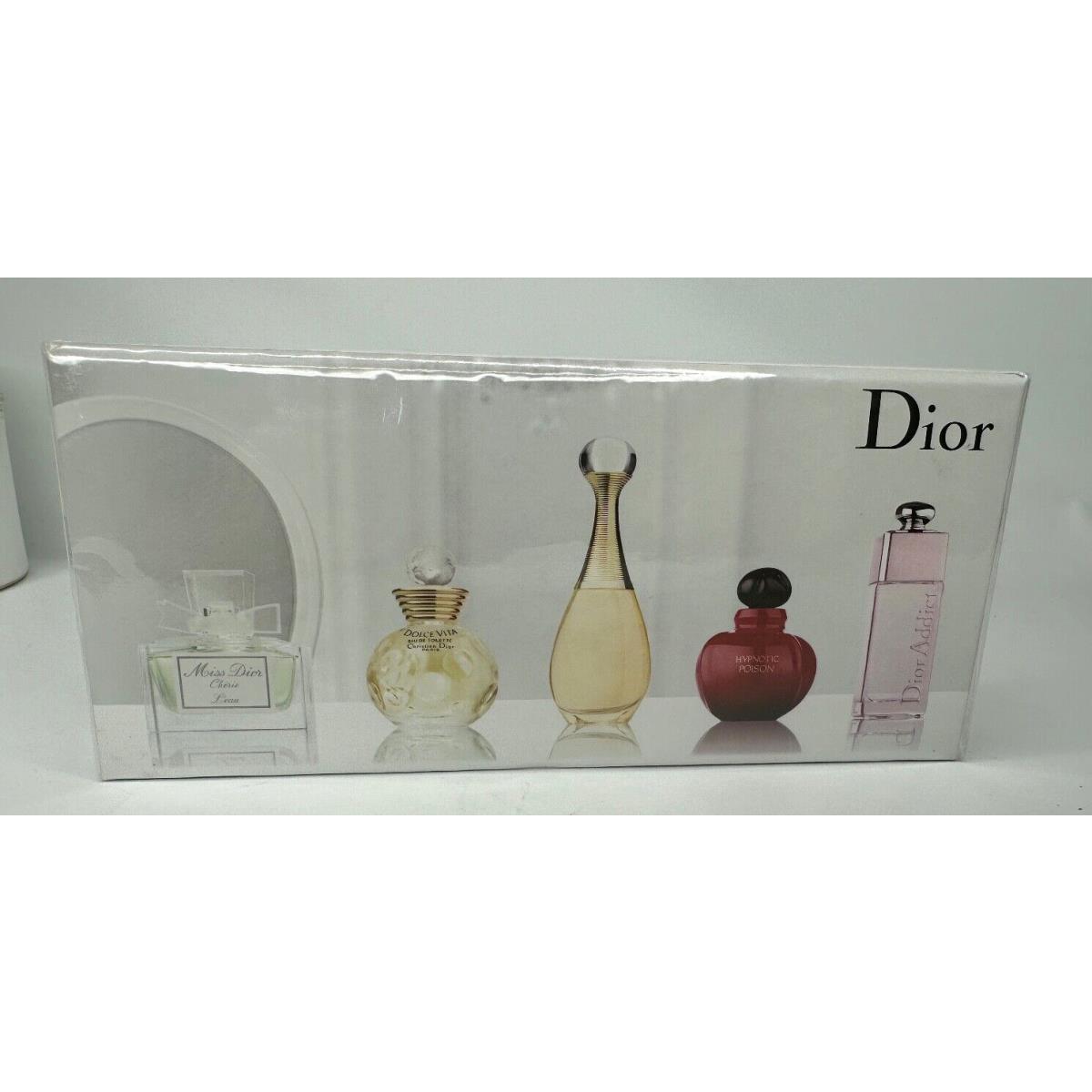 Dior Little Luxuries Perfume Mini 5 PC Set Vtg 5 ML Early 2000`s