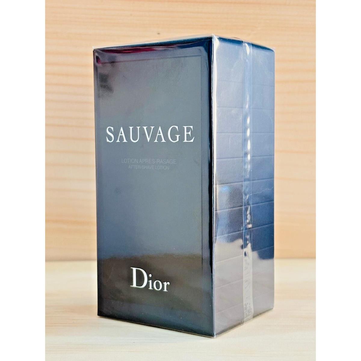 Sauvage After Shave Lotion by Christian Dior 3.4 Oz/ 100 ml Box