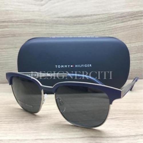 Tommy Hilfiger TH 1356/S Sunglasses Matte Blue Palladium K2FP9 54mm