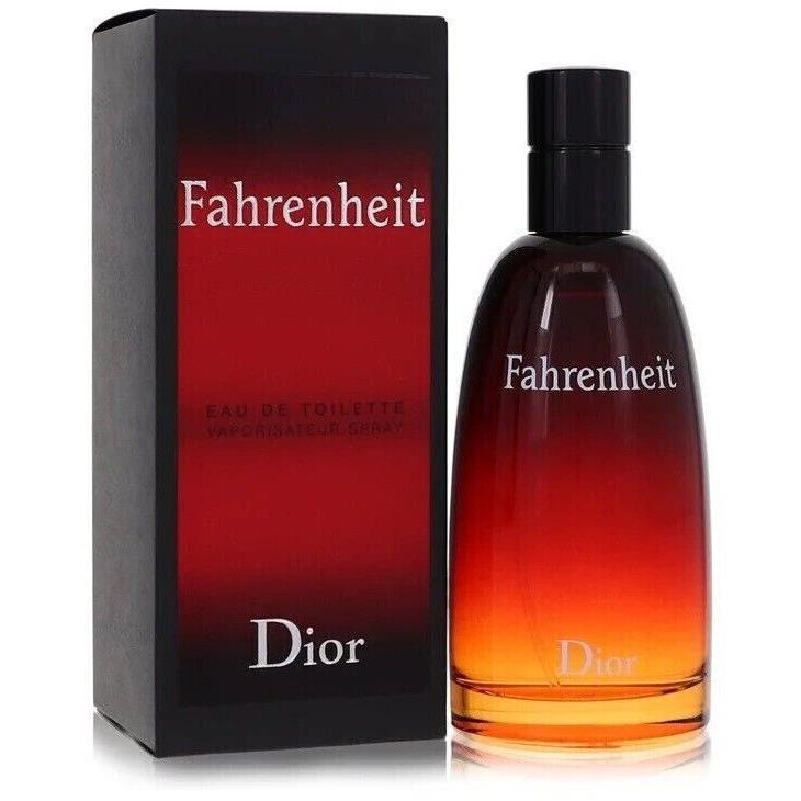 Christian Dior Fahrenheit Men 3.4 oz 100 ml Eau De Toilette Spray