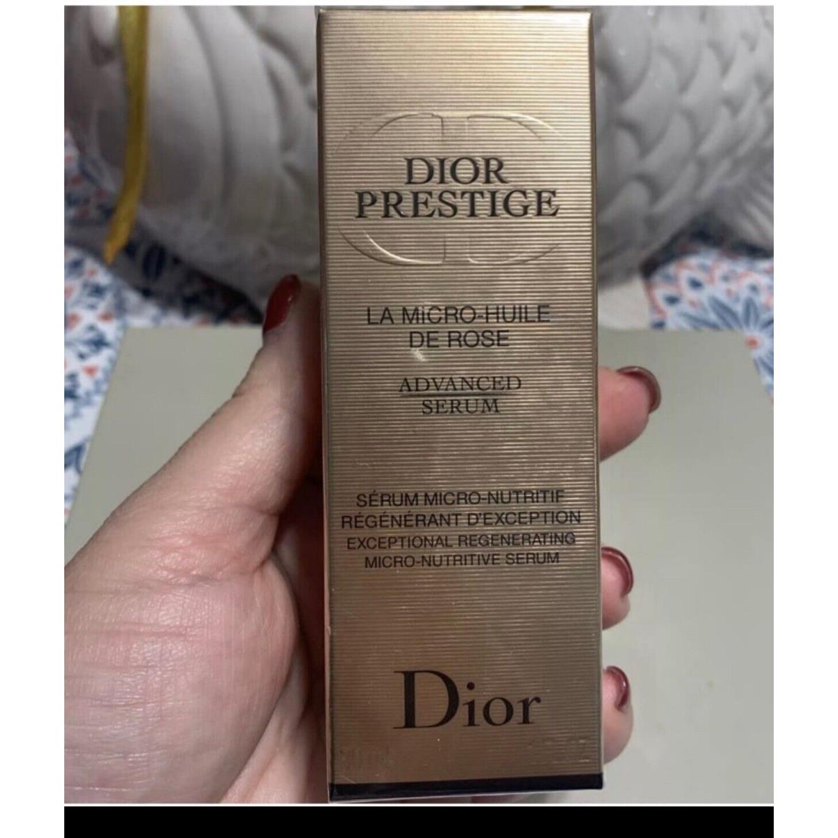 Dior Prestige LA Micro-huile DE Rose Advanced Serum 1 oz-30 ml