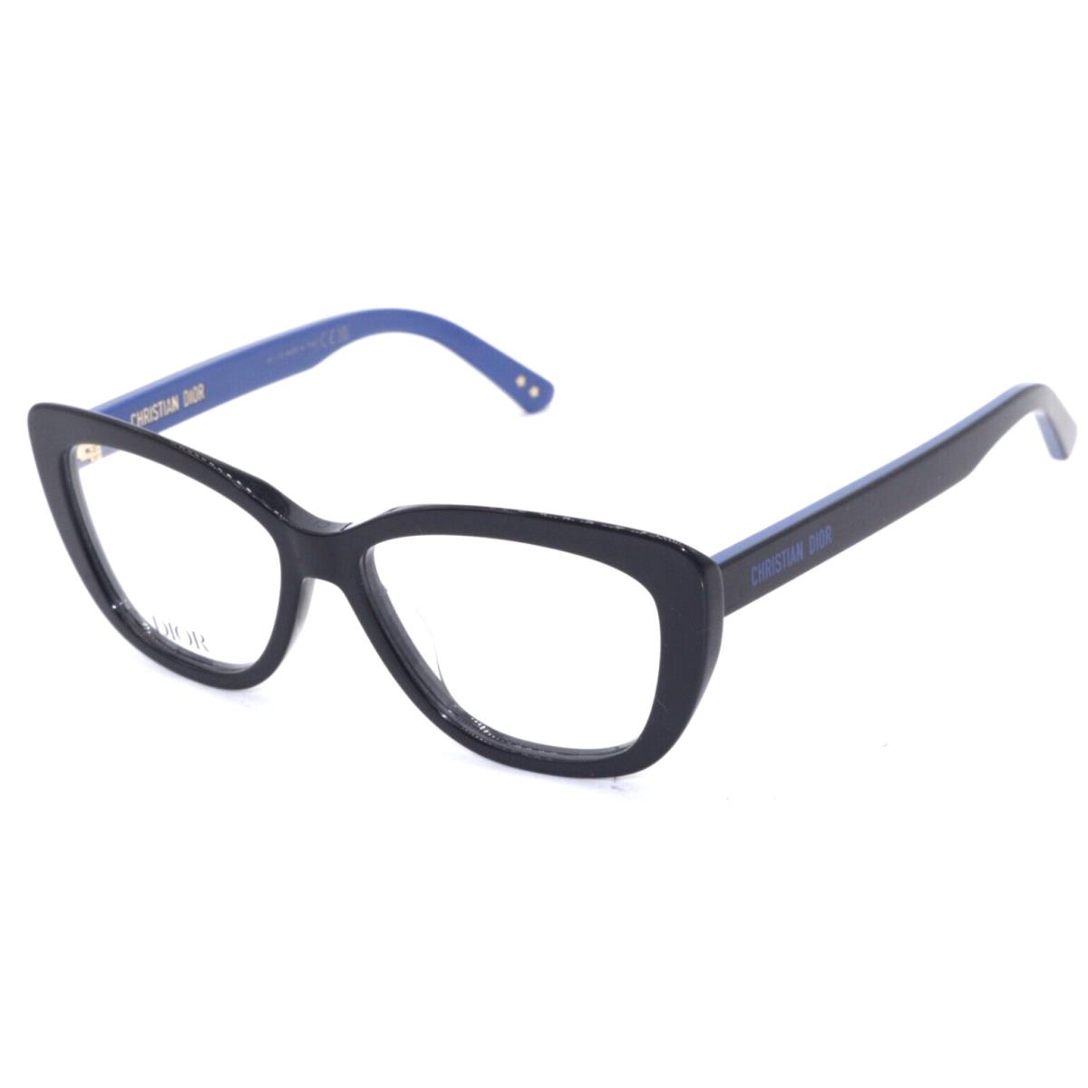 Christian Dior Laparisiennedioro S2I 1000 Black Blue Eyeglasses 54-15