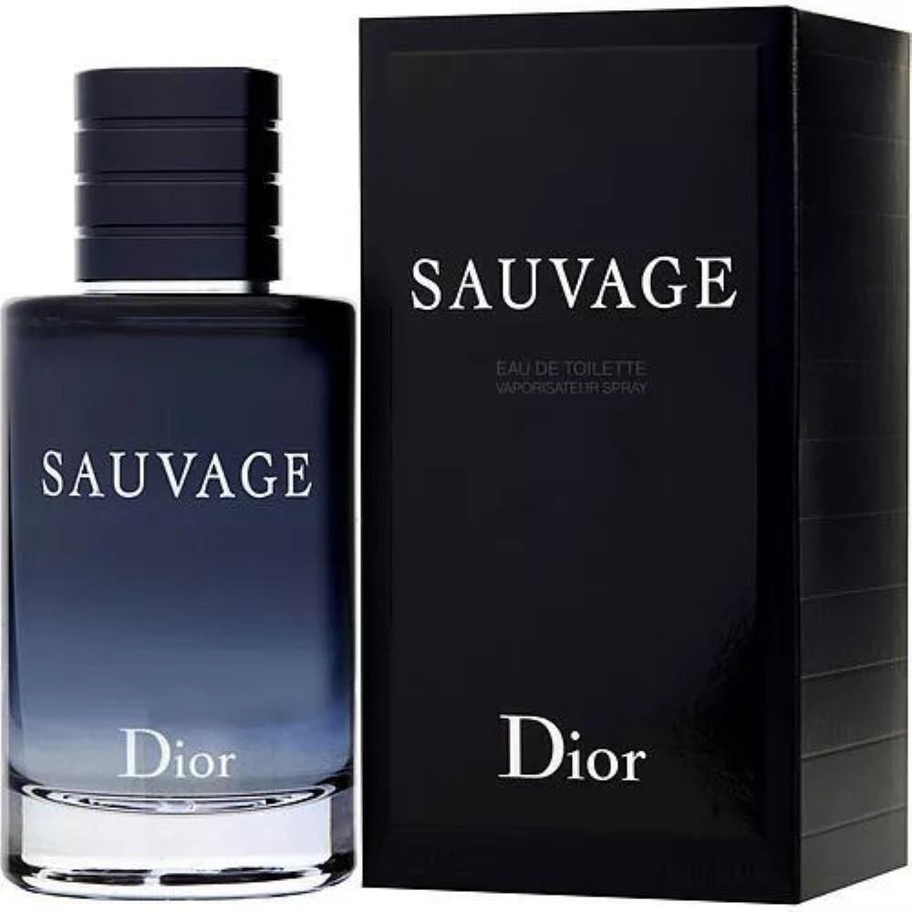 Christian Dior Sauvage Eau de Toilette Spray For Men 3.4 Ounce