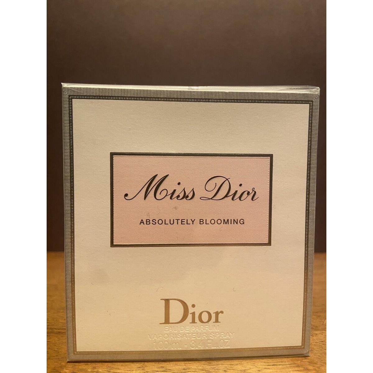 Miss Dior Absolutely Blooming 3.4 oz /100 ml Eau de Parfum Spray Box Rare