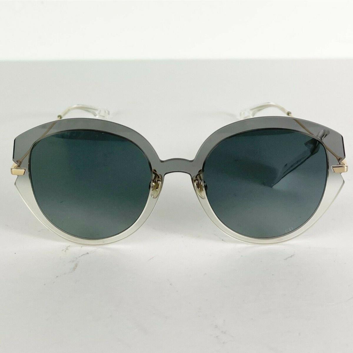 Dior Dark Dior Attitude Gray Gradient Round Sunglasses