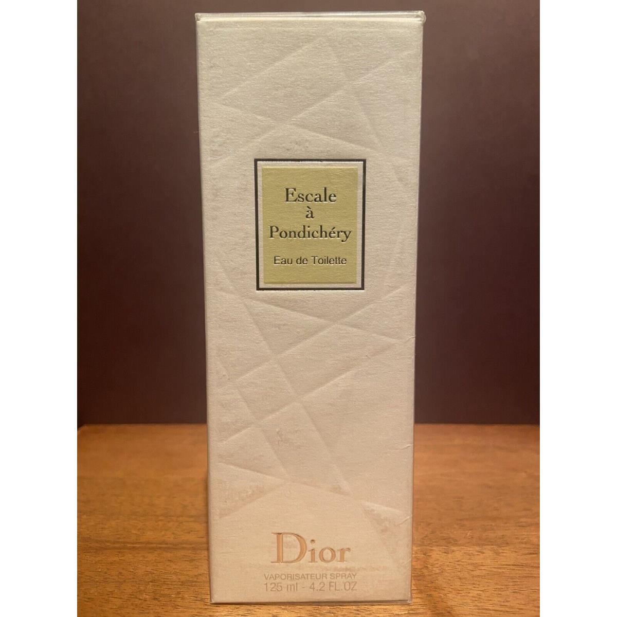 Escale a Pondichery by Dior 4.2 OZ /125 ml Eau de Toilette Spray Box Rare