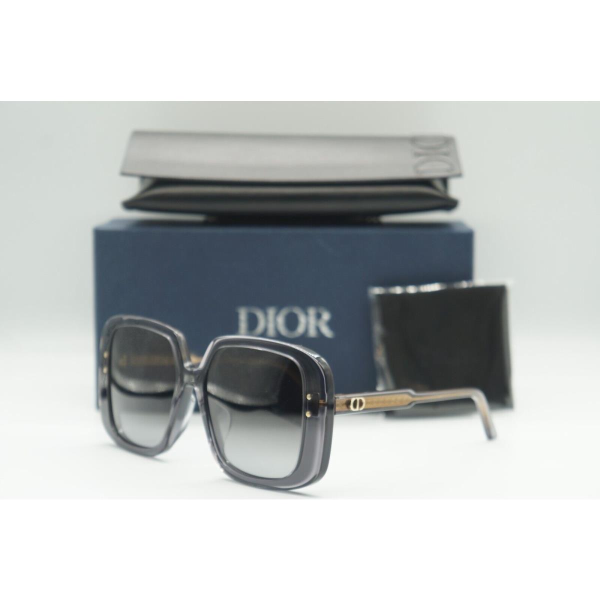 Christian Dior Diorhighlight S3F 45A1 Grey Sunglasses 56-17