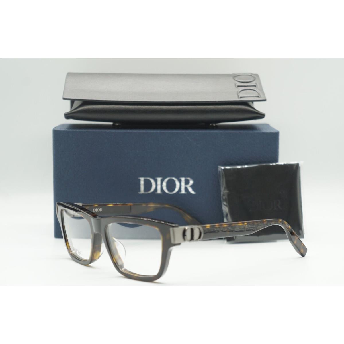 Christian Dior CD Icono S1F 2000 Dark Havana Eyeglasses 54-17