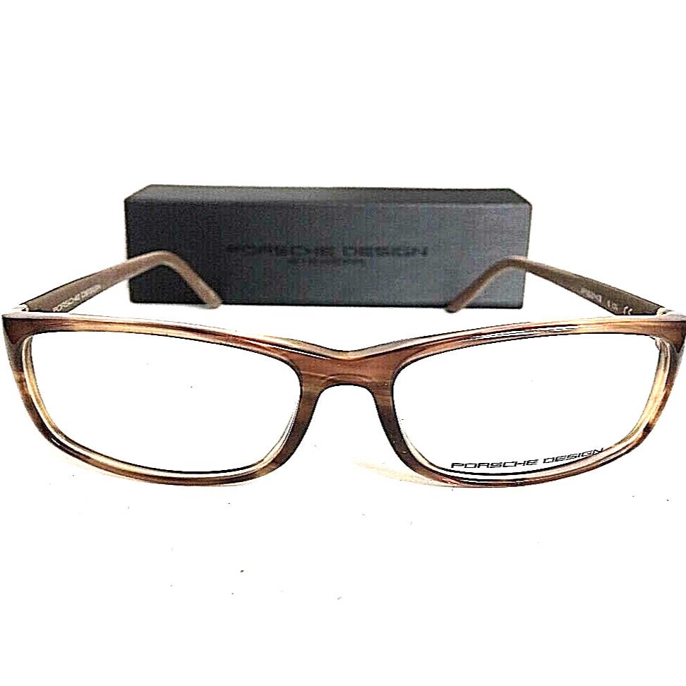 Porsche Design P 8243 P8243 B 54mm Rx Havana Men s Eyeglasses Frame Italy