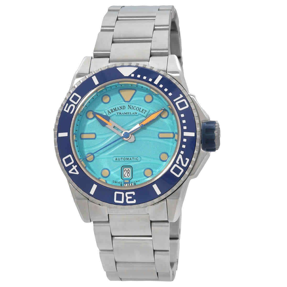 Armand Nicolet Jsh Automatic Men`s Watch A481PGU-TF-MA2481AA