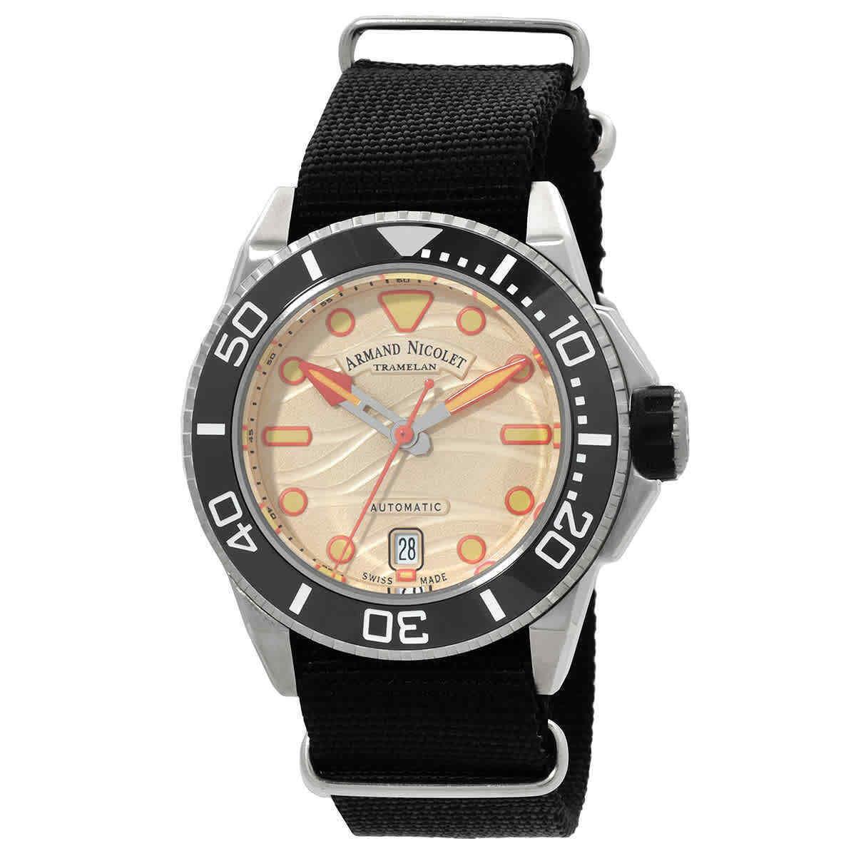 Armand Nicolet Jsh Automatic Men`s Watch A481PGN-KO-BN22481AANN