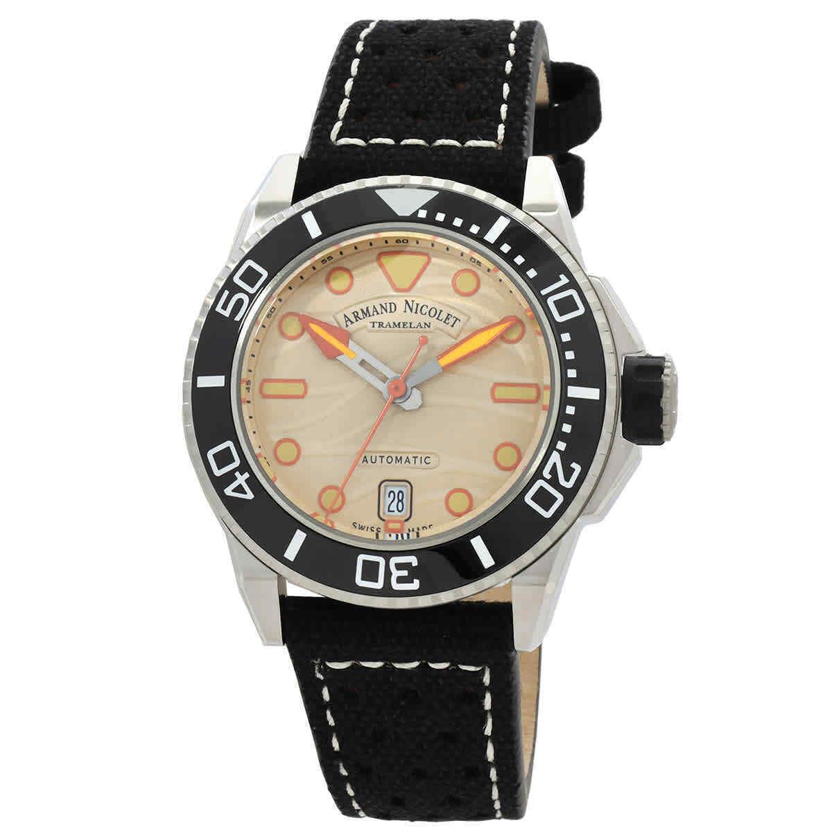 Armand Nicolet Jsh Automatic Men`s Watch A481PGN-KO-P0640NC8