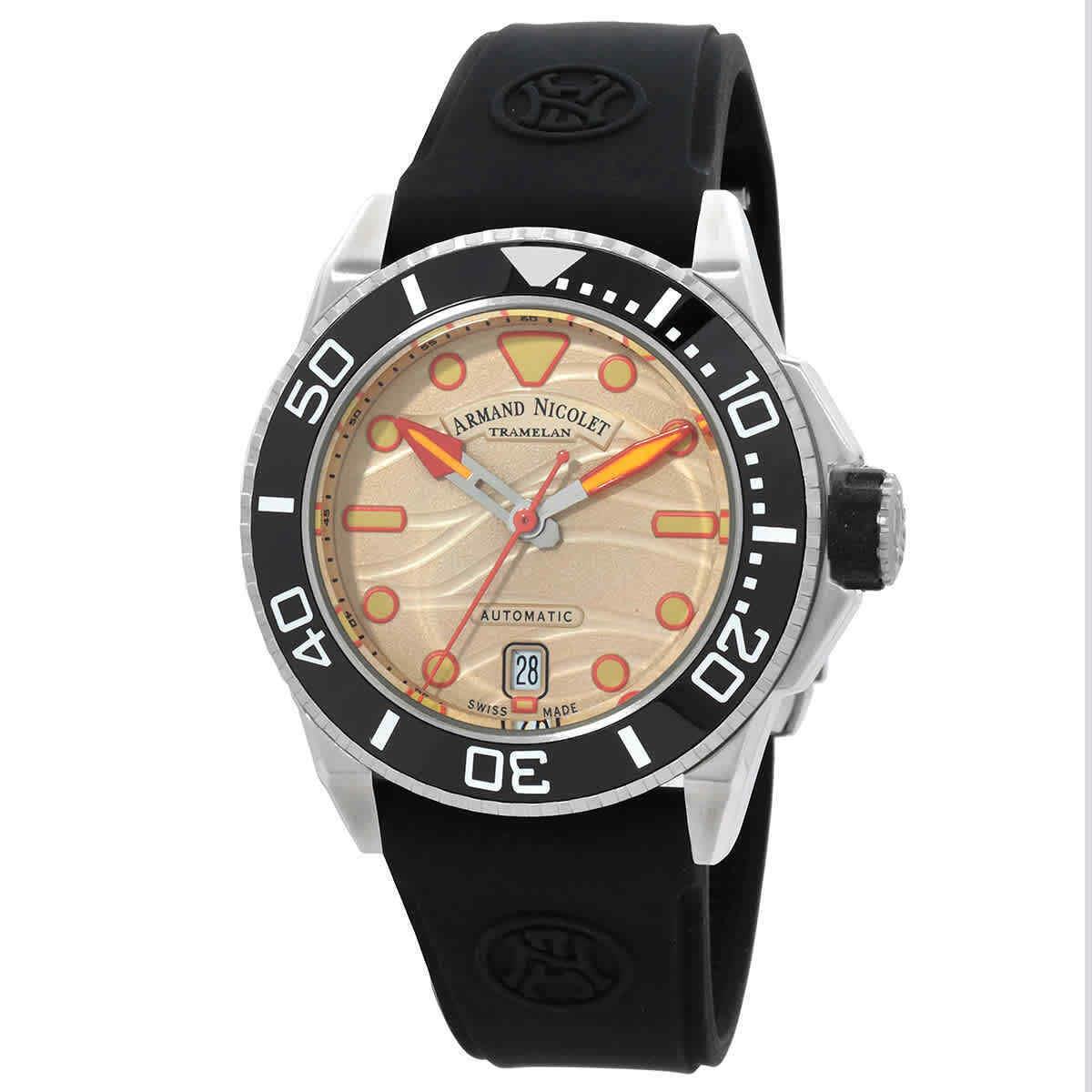 Armand Nicolet Jsh Automatic Men`s Watch A481PGN-KO-GG2710N