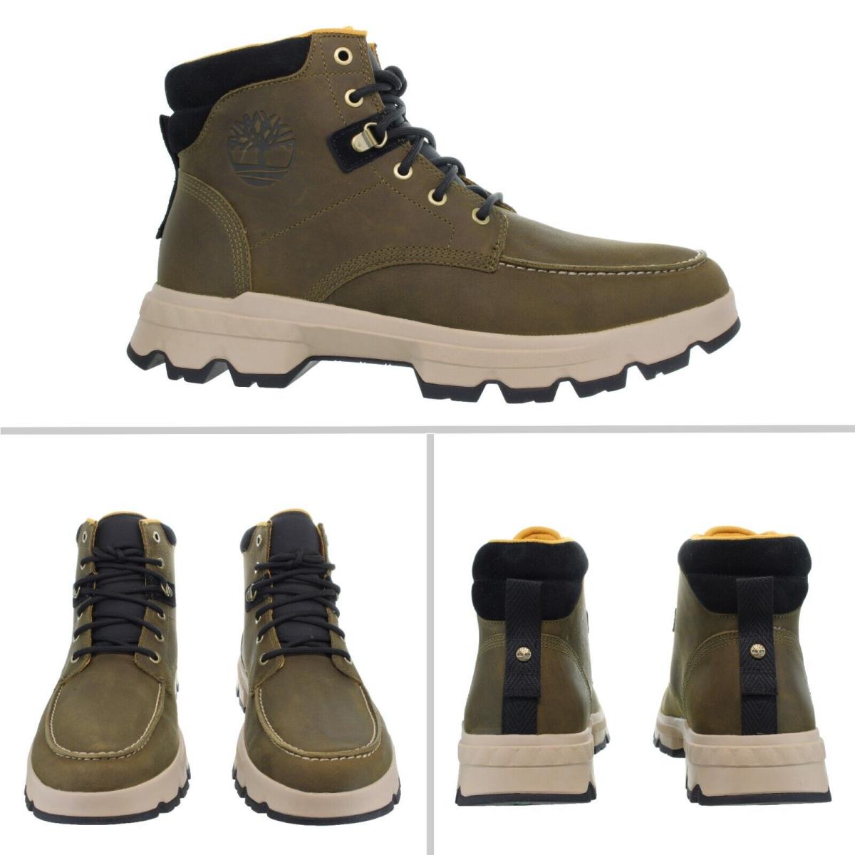 Timberland Men`s Originals Ultra Waterproof Mid Olive Boots Multiple Size