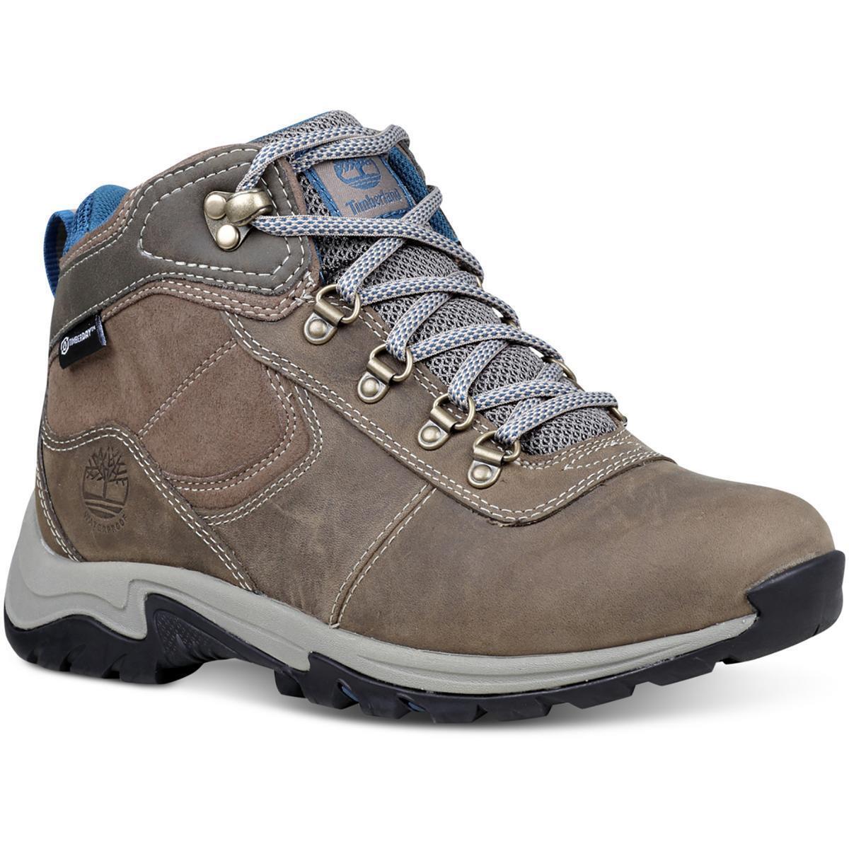 Timberland Womens Mt. Maddsen Leather Waterproof Hiking Boots Shoes Bhfo 7507