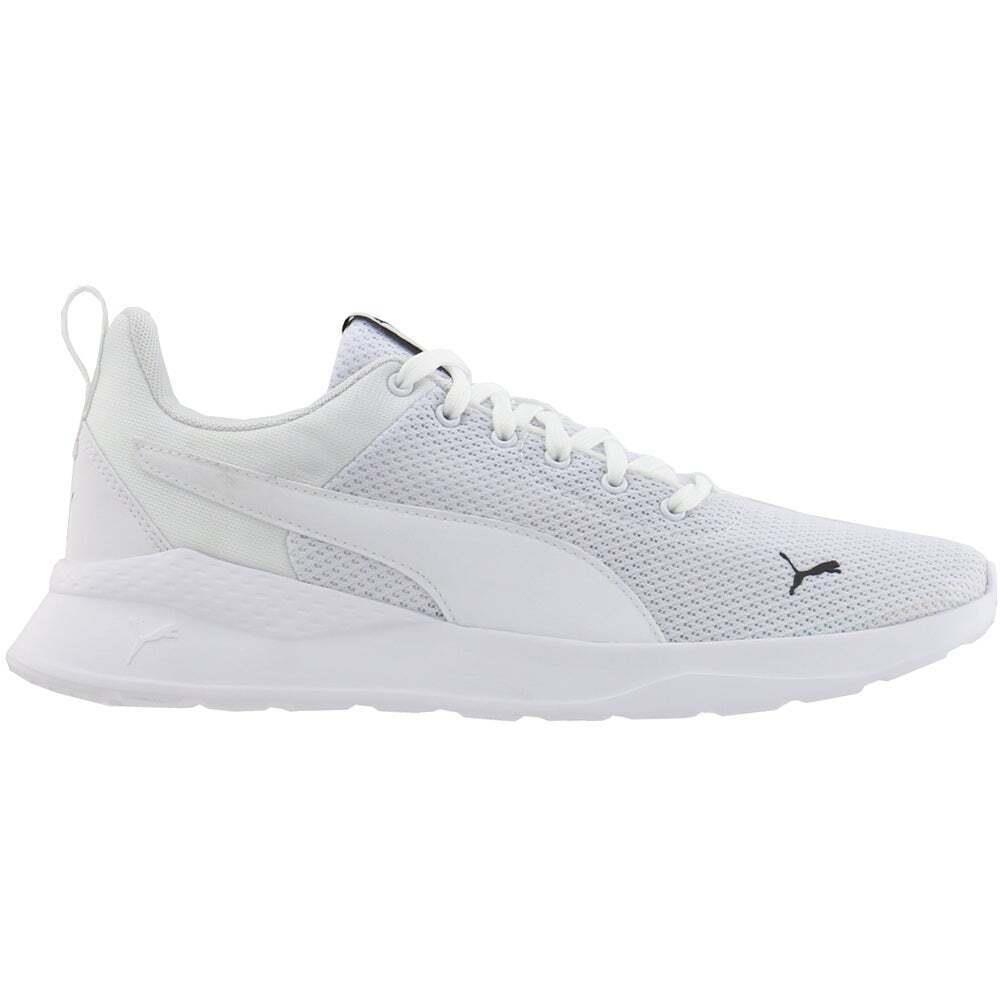 Puma Anzarun Lite Lace Up Mens White Sneakers Casual Shoes 371128-03 - White