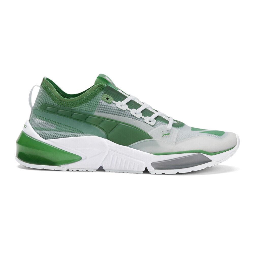 Puma Lqdcell Optic Sheer Flagship Lace Up Training Mens Green White Sneakers C - Green, White