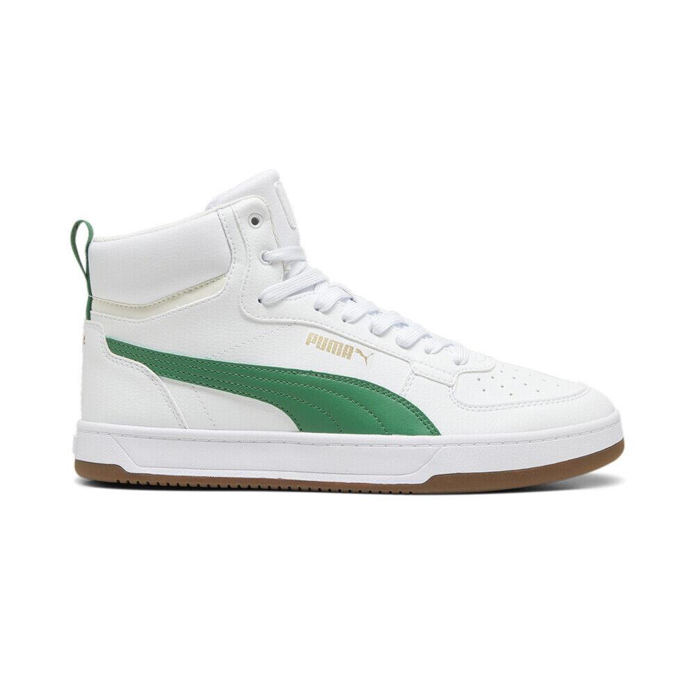 Puma Caven 2.0 High Top Mens Green White Sneakers Casual Shoes 39229111