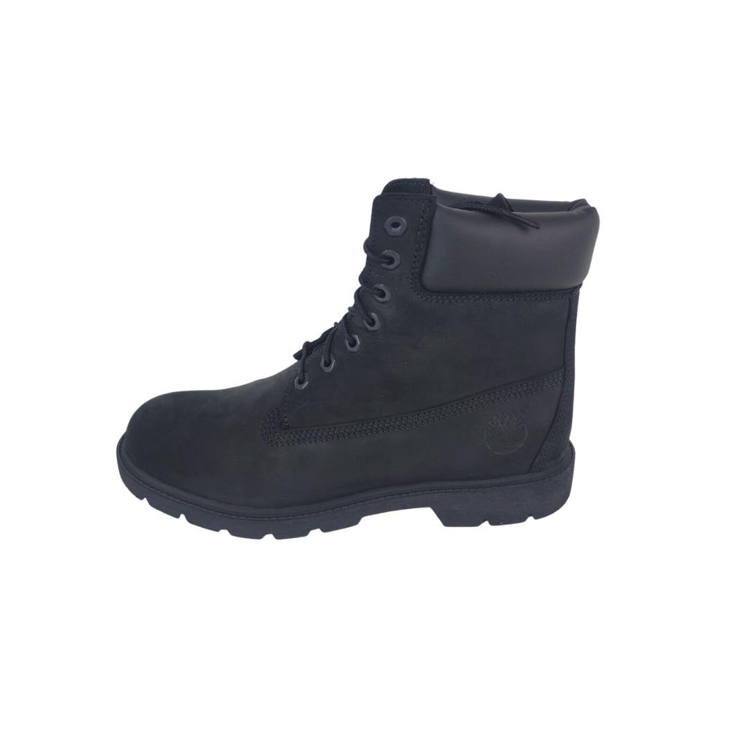 Timberland 6 Inch Mens TB019039 Classic Boot Nubuck Waterproof Black Sz 10.5