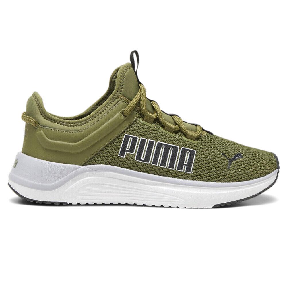 Puma Softride Astro Running Mens Green Sneakers Athletic Shoes 37879909 - Green