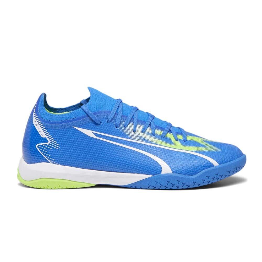 Puma Ultra Match Indoor Soccer Mens Blue Sneakers Athletic Shoes 10752203 - Blue