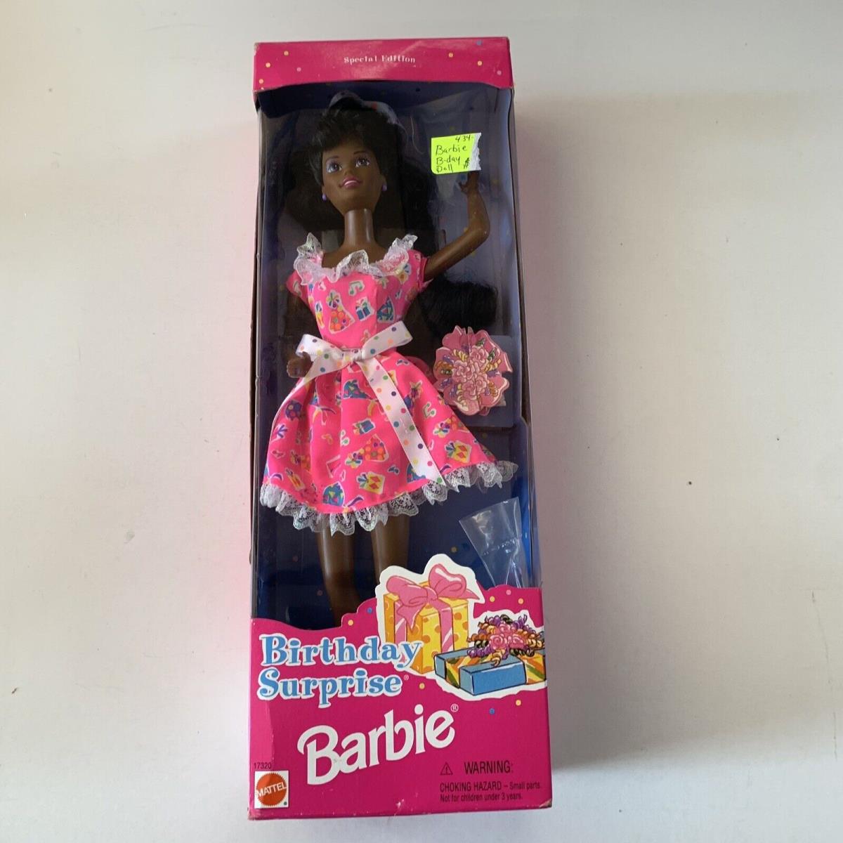 Birthday Surprise African American Barbie