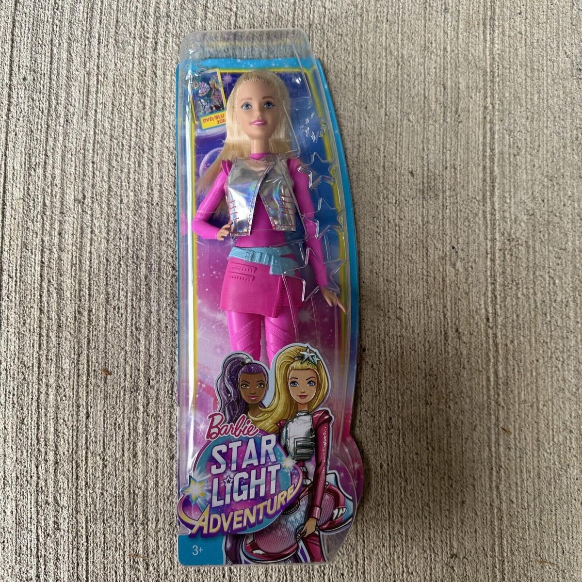 Barbie Star Light Adventure Doll in Pink Suit Silver Vest 2015 Outer Space