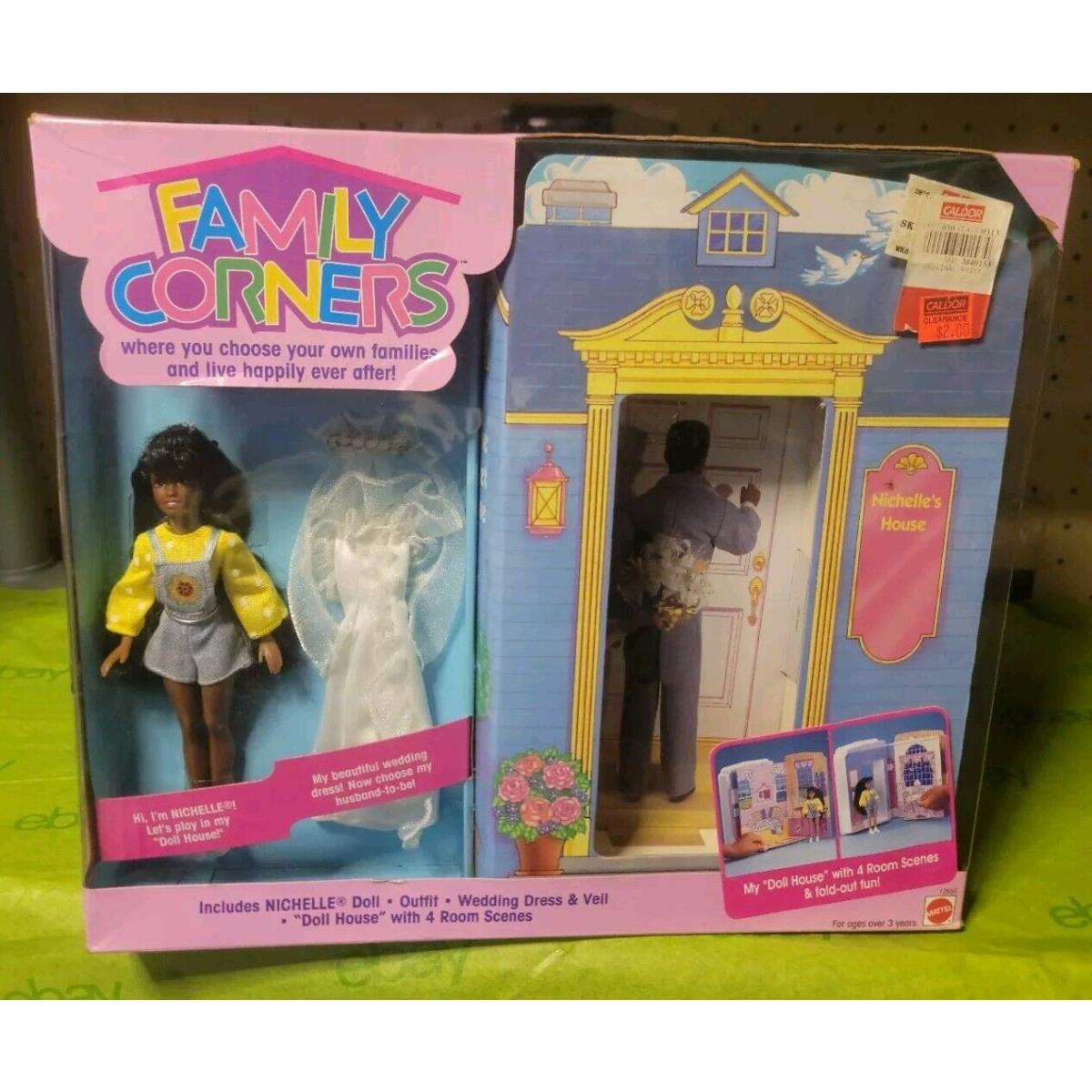 Family Corners Nichelle Doll Playset - Mattel Misb African American Dawn