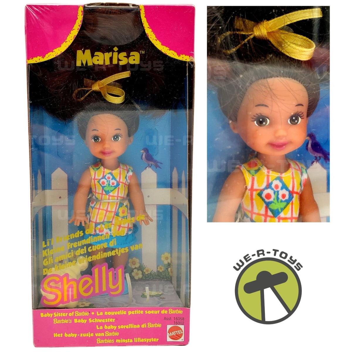 Barbie Li`l Friends of Shelly Marisa European Multilingual Kelly 16002 Nrfb