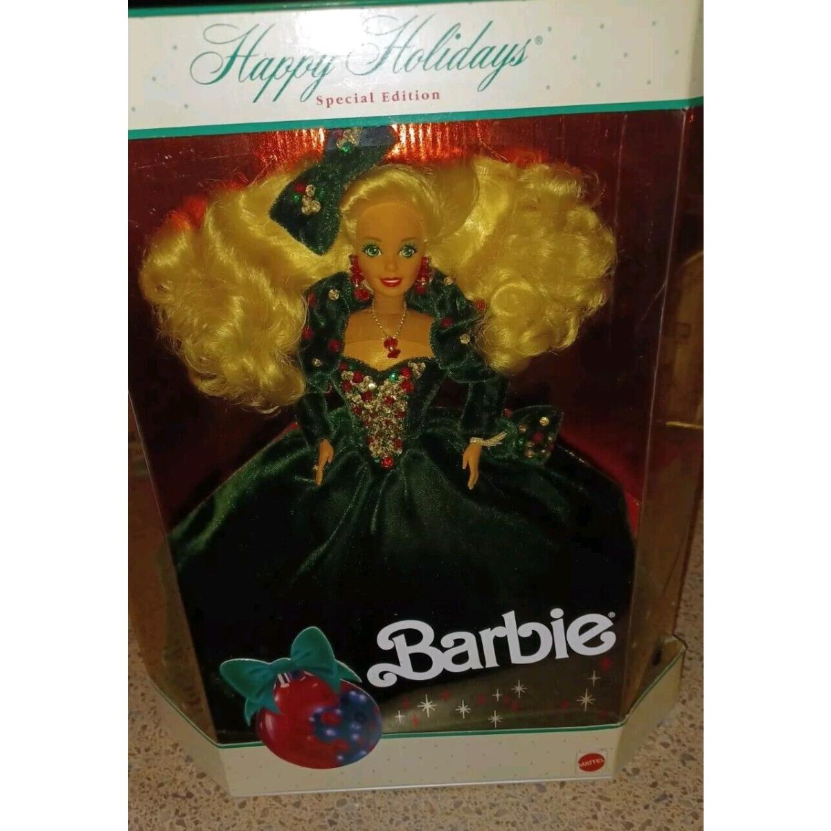 Happy Holidays Special Edition 1991 Mattel Barbie Doll