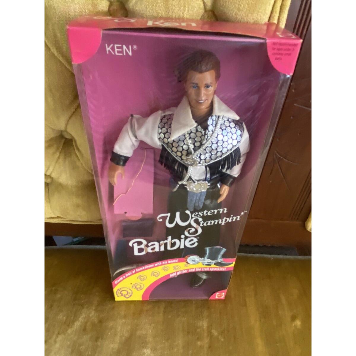 1993 Western Ken Barbie Doll 10294 Vintage