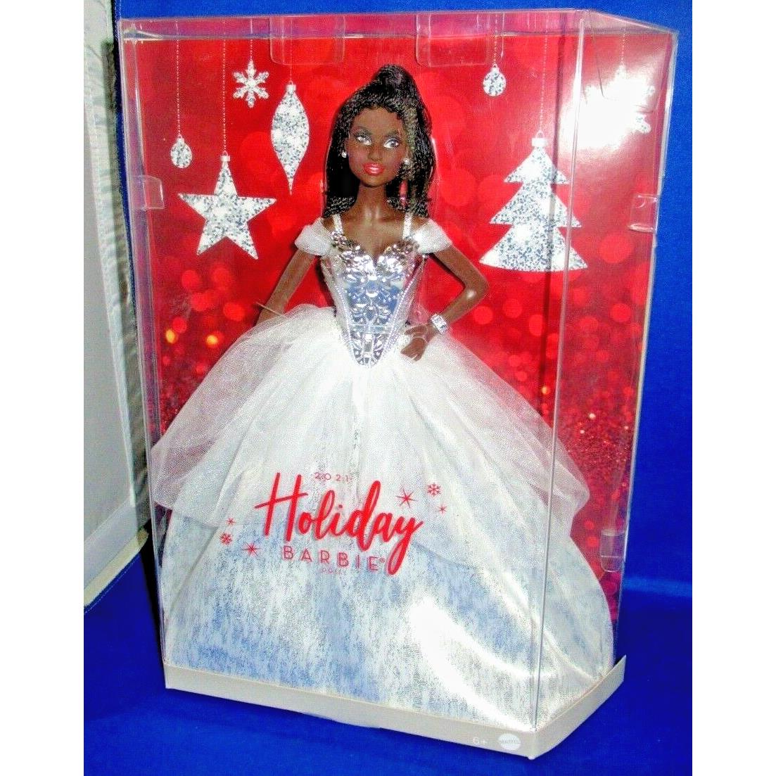 Barbie Signature 2021 AA Braids Holiday Collector Barbie Doll