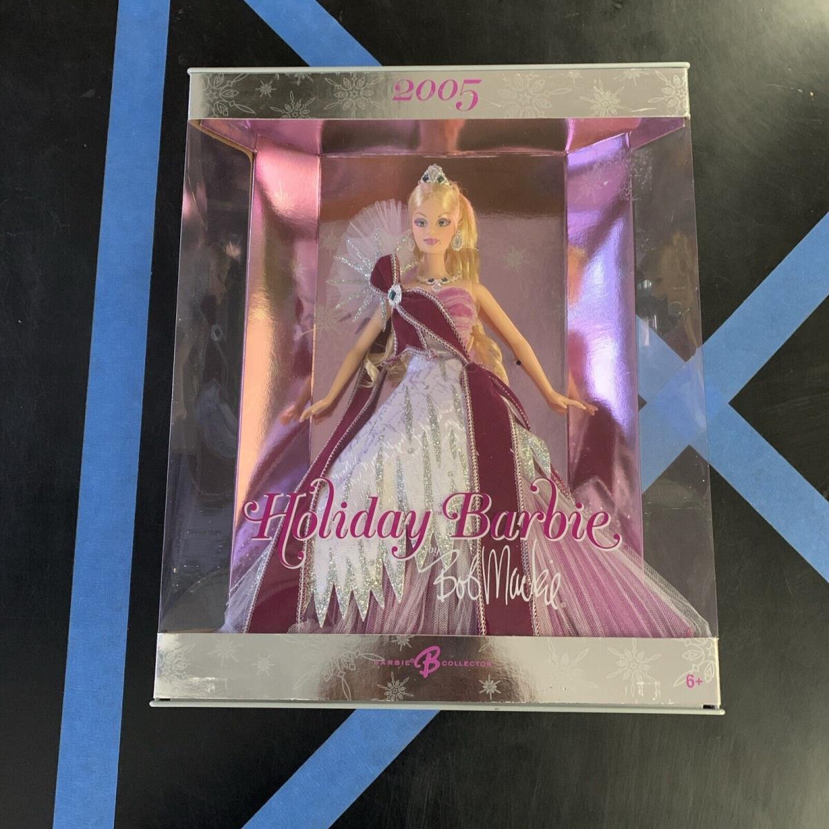 2005 Holiday Barbie 18528 Bob Mackie