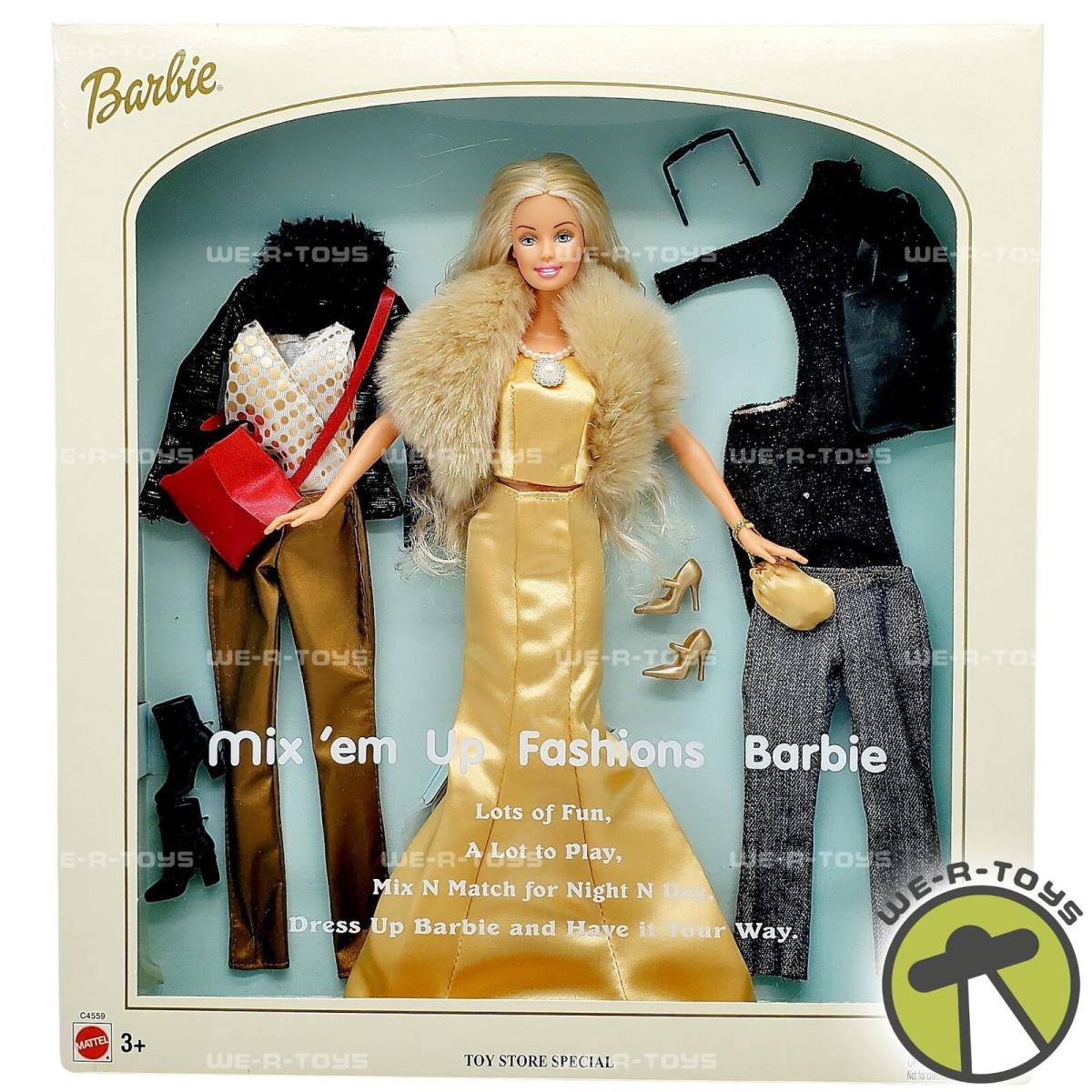 Barbie Mix `em Up Fashions Toy Store Special Doll 2003 Mattel C4559